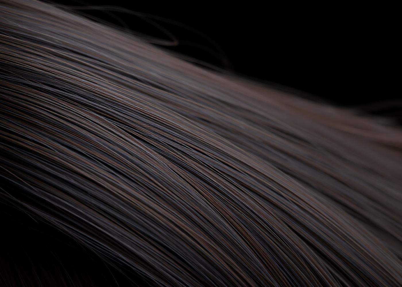 Hair texture detail